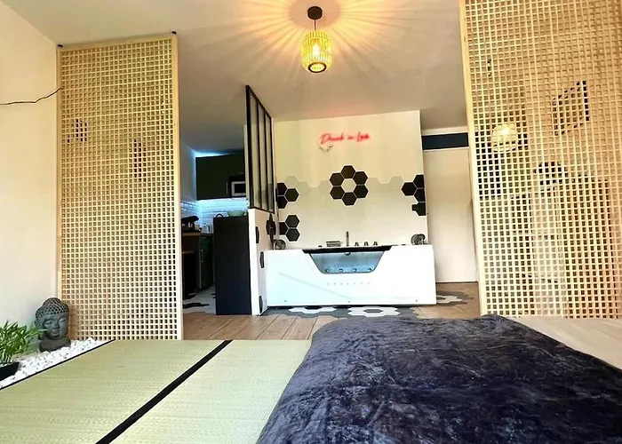 Suite Samourai - Balneo - 10 Min De La Plage *